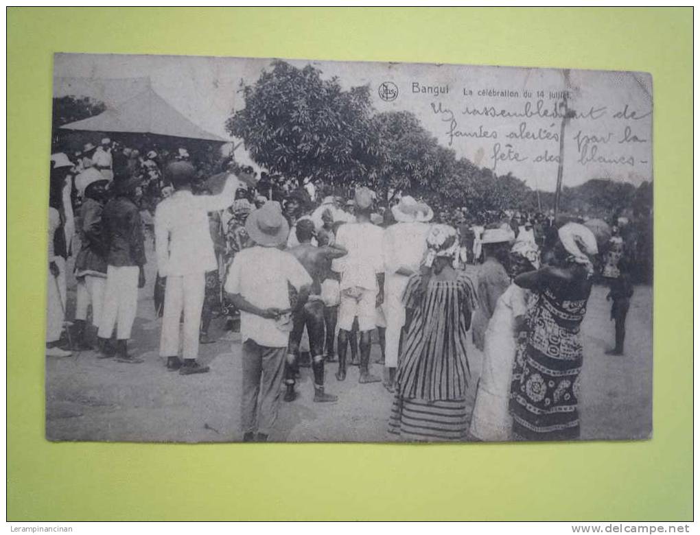 BANGUI LA CELEBRATION DU 14 JUILLET UN RASSEMBLEMENT DE FOULES ALERTEES PAR LA FETE DES BLANCS - Central African Republic