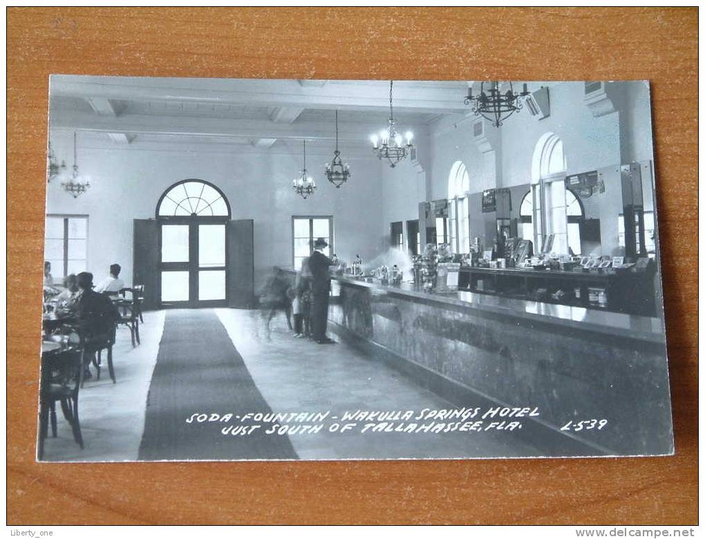 WAKULLA SPRINGS HOTEL ( Soda Fountain ) - TALLAHASSEE - FLORIDA / Anno 19?? ( Zie Foto Details ) !! - Photographie