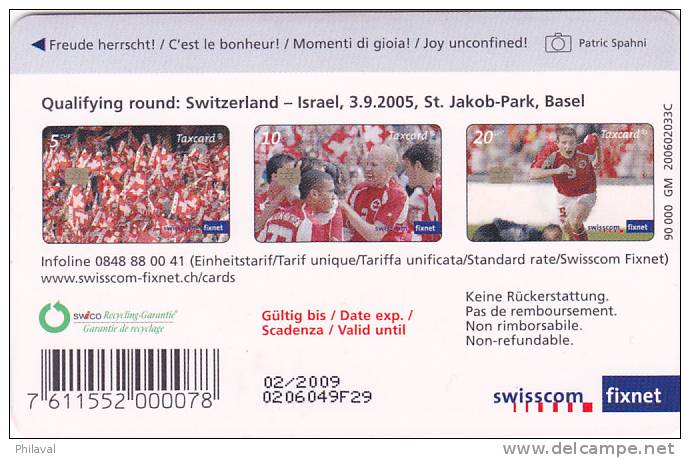 SUISSE - Taxcard 20 CHF / Swisscom - Schweiz