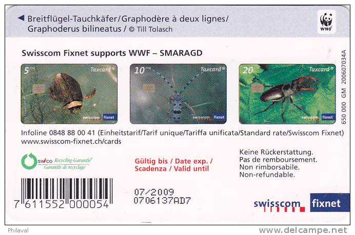 SUISSE - Taxcard 5 CHF / Swisscom - Schweiz