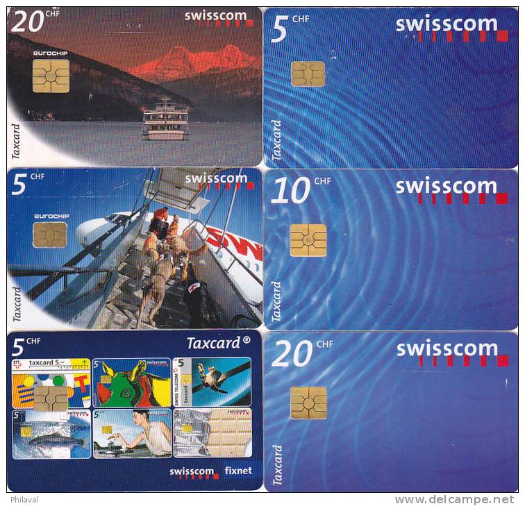 SUISSE - Lot 18 Taxcard / Télécartes 2ème Choix !!! - Schweiz