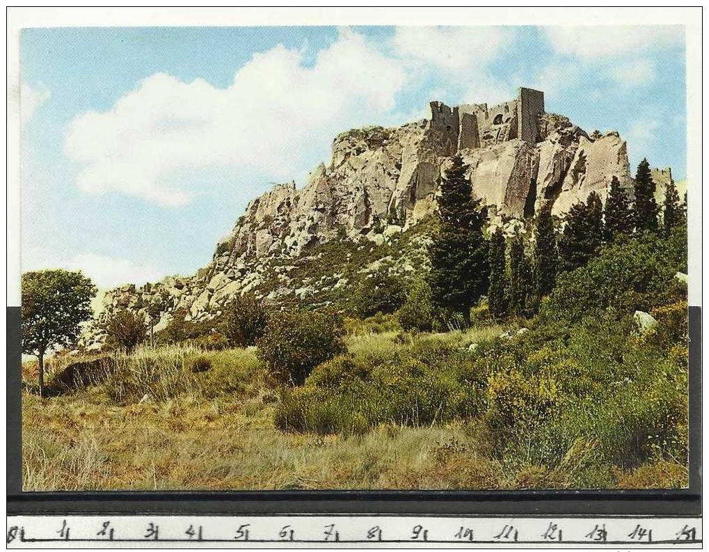 Les Baux De Provence Les Ruines Du Chateau Sept No26-75 - Schlösser