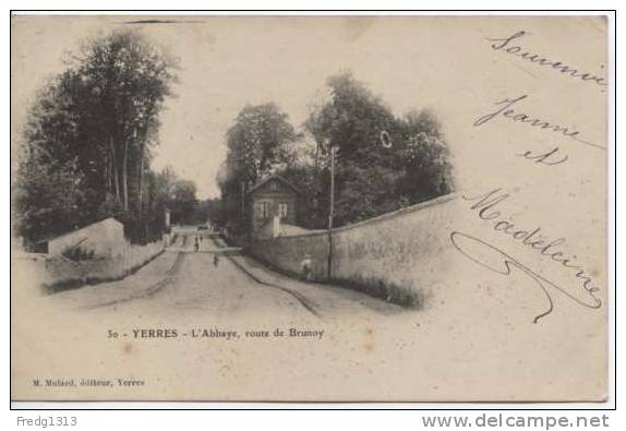 Yerres - Abbaye - Route De Brunoy - Yerres