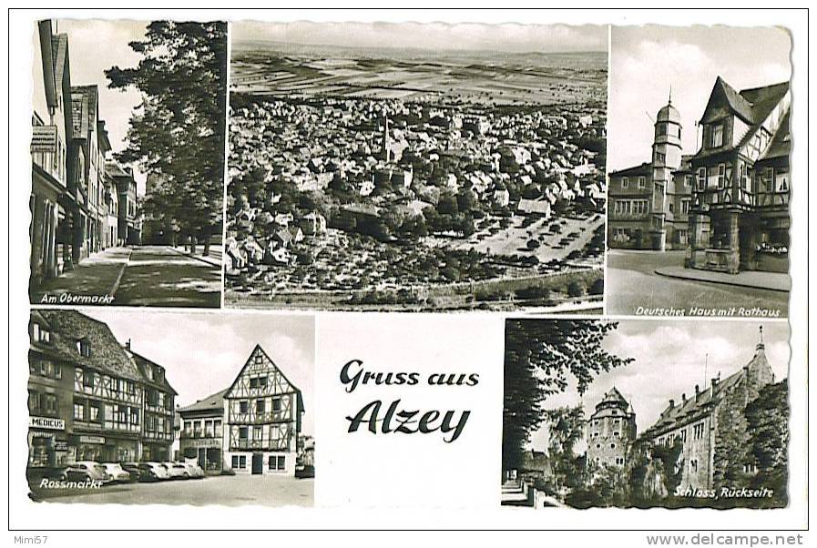 C.P.M. ALZEY - Gruss Aus Alzey Plusieurs Vues - Alzey