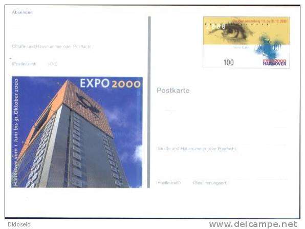 Germany Topic  Prepaid Postcard - 2000 – Hannover (Deutschland)