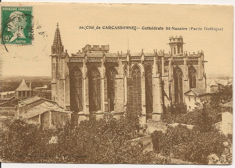 L700.508 - Cité De Carcassonne -Cathédrale St Nazaire ( Partie Gothique) - N°20 - Carcassonne