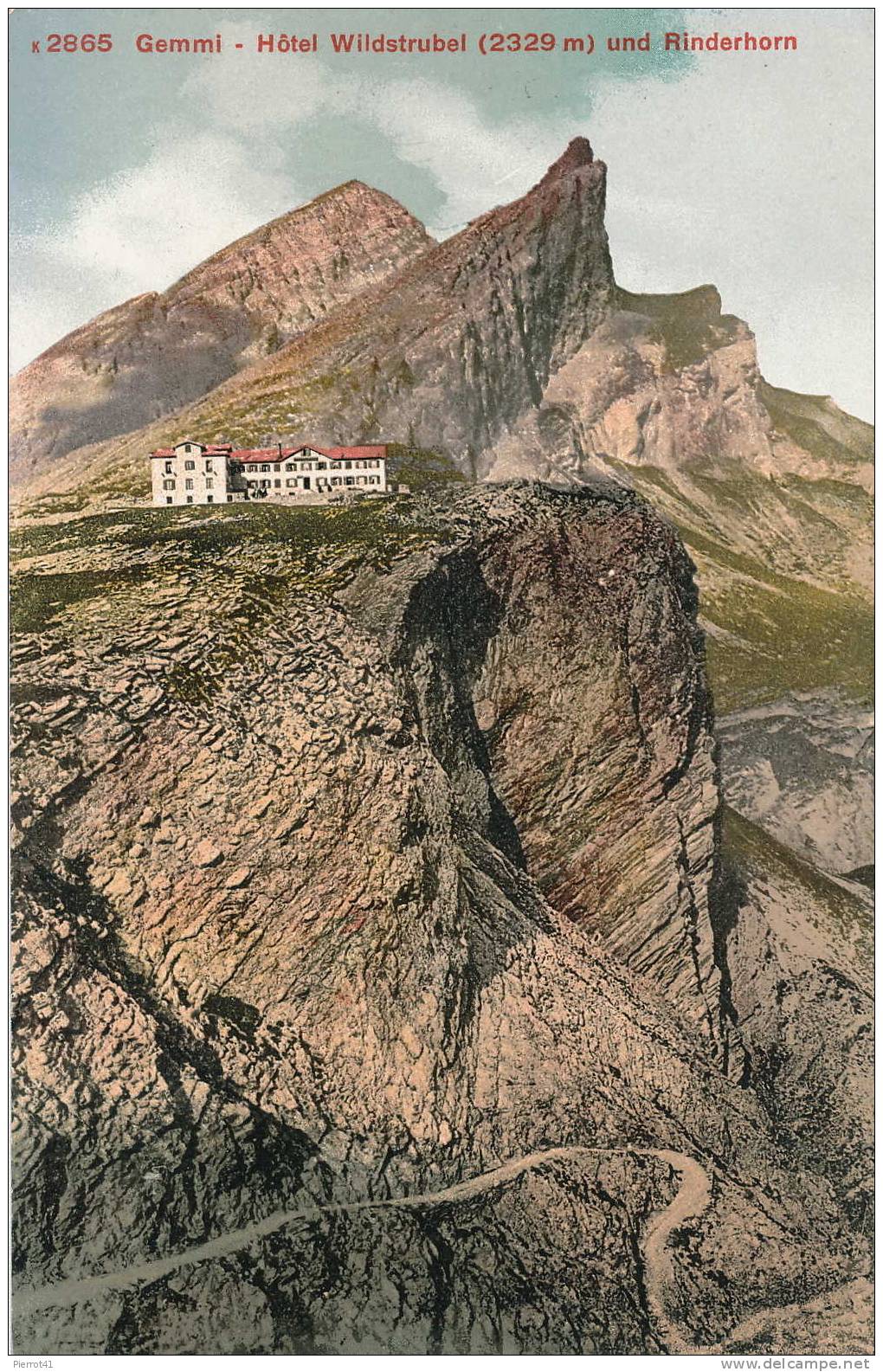 SUISSE - Gemmi - Hôtel Wildstrubel Und Rinderhorn - Trub