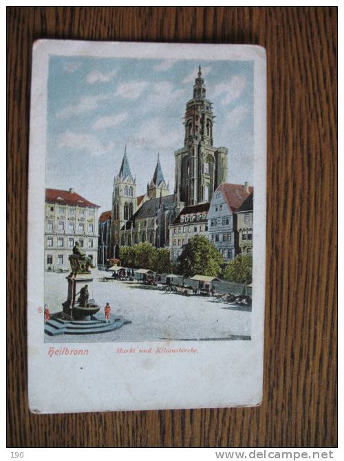 Heilbronn Markt Und Kilianskirche - Heilbronn