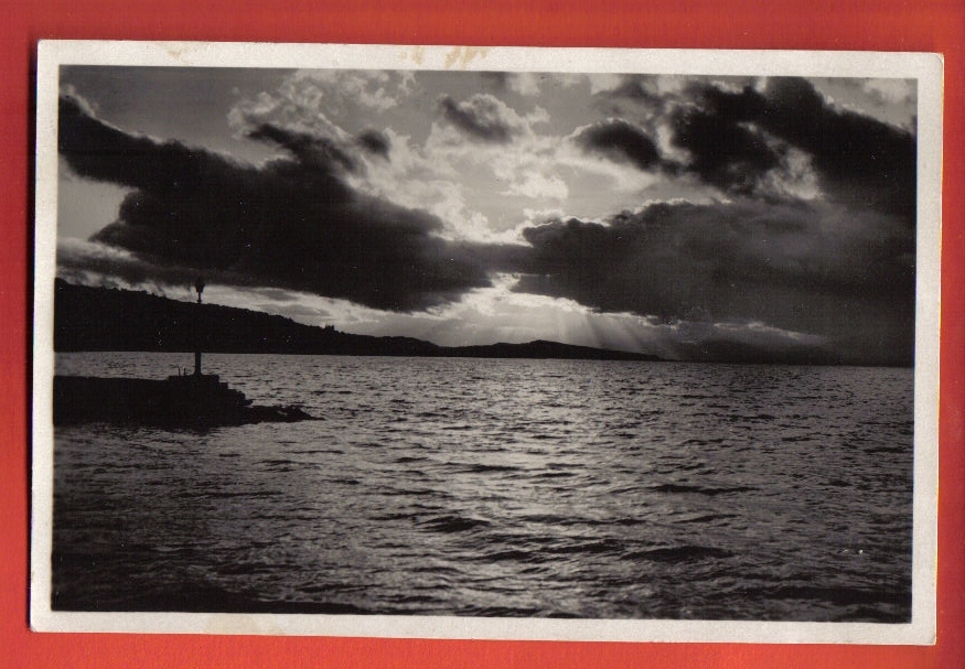 D1059 Estavayer-le-Lac, Coucher De Soleil.Oblitération 1929.Chatelain,Estavayer - Estavayer