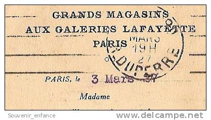 CPA Paris Rue Halery Et Rue Gluck 9 ème Arrondissement  75 Au Dos Galeries Lafayette - Paris (19)