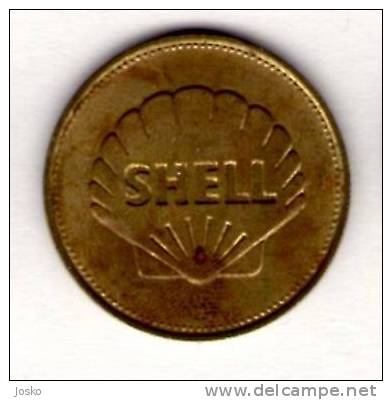 HEINKEL HE178 1939.  - Shell *  Token Jeton Vale Ficha Gettone Fiche Tokens Jetons Plane Avion Aviation History - Other & Unclassified