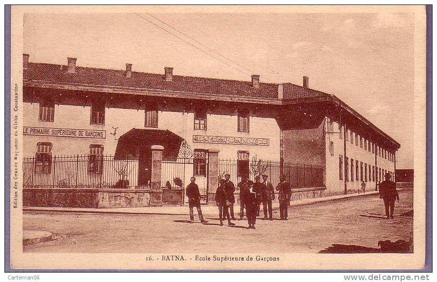 Algérie - Batna - Ecole Supérieure De Garçons - Batna