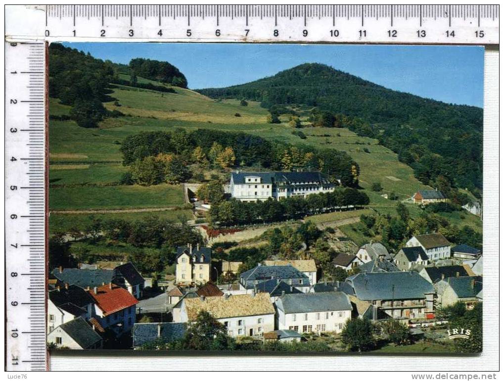 ORBEY -  Vue Générale Et La Maison De Vacances  " Beau Site " - Orbey