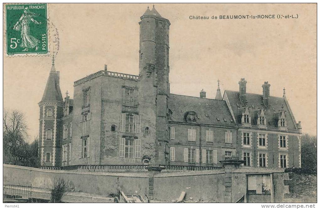 Château De BEAUMONT-LA-RONCE - Beaumont-la-Ronce