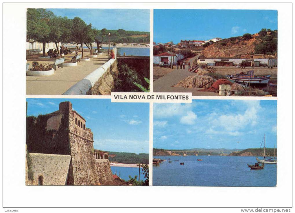 Portugal Cor 08148 – VILA NOVA DE MILFONTES - 9. VISTAS - Beja