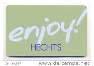Hetch's,  U.S.A.  Carte Cadeau Pour Collection # 2 - Gift And Loyalty Cards