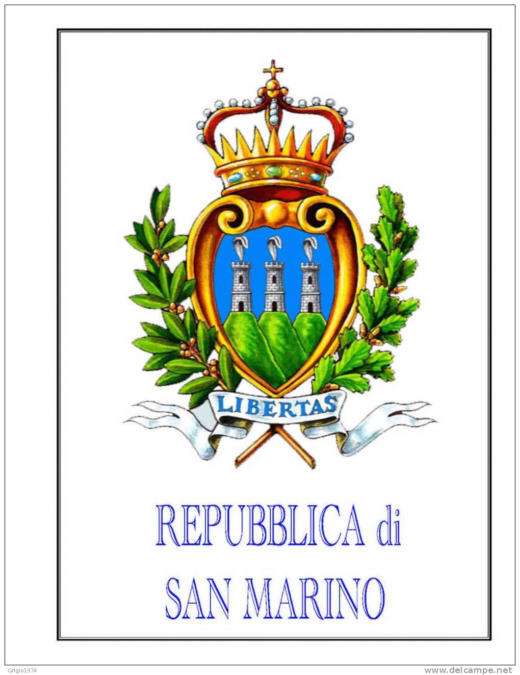 ALBUM IN PDF DELLA REPUBBLICA DI SAN MARINO DAL 1877 AL 2009 - Collezioni (in Album)