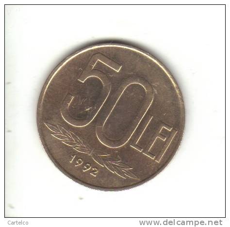 Romania 50 Lei 1992 - Romania