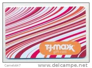 T-J-Maxx,  U.S.A.  Carte Cadeau Pour Collection # 25 - Cadeaubonnen En Spaarkaarten