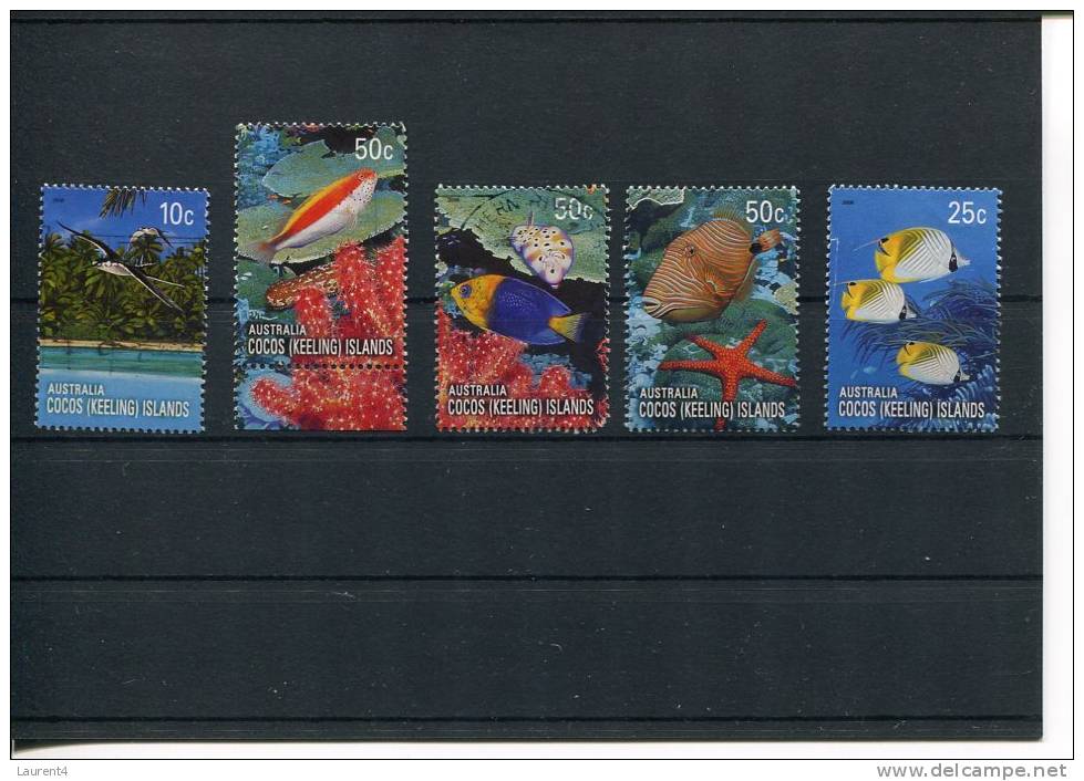 (500) - Australian Stamp - Timbres Australie  - Cocos (Keeling) Island - Reef - Cocos (Keeling) Islands