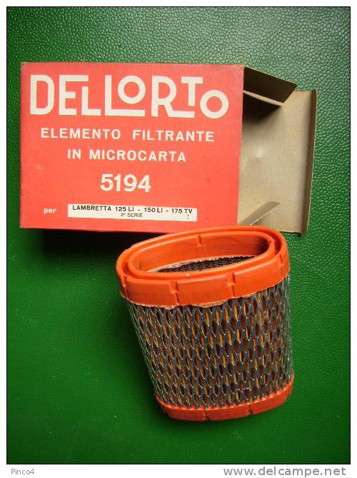 LAMBRETTA 125 - 150 LI,175 TV SECONDA SERIE FILTRO ARIA - Motor Bikes