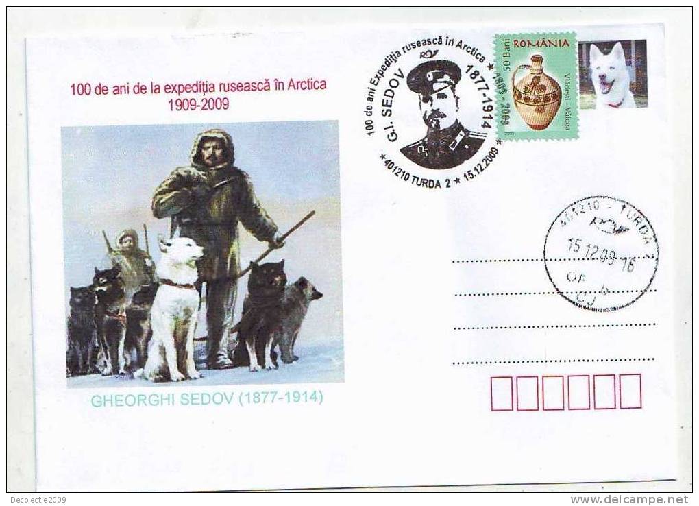 M931 Postal Cover Explorateurs Gheorghi Sedov Perfect Shape - Erforscher