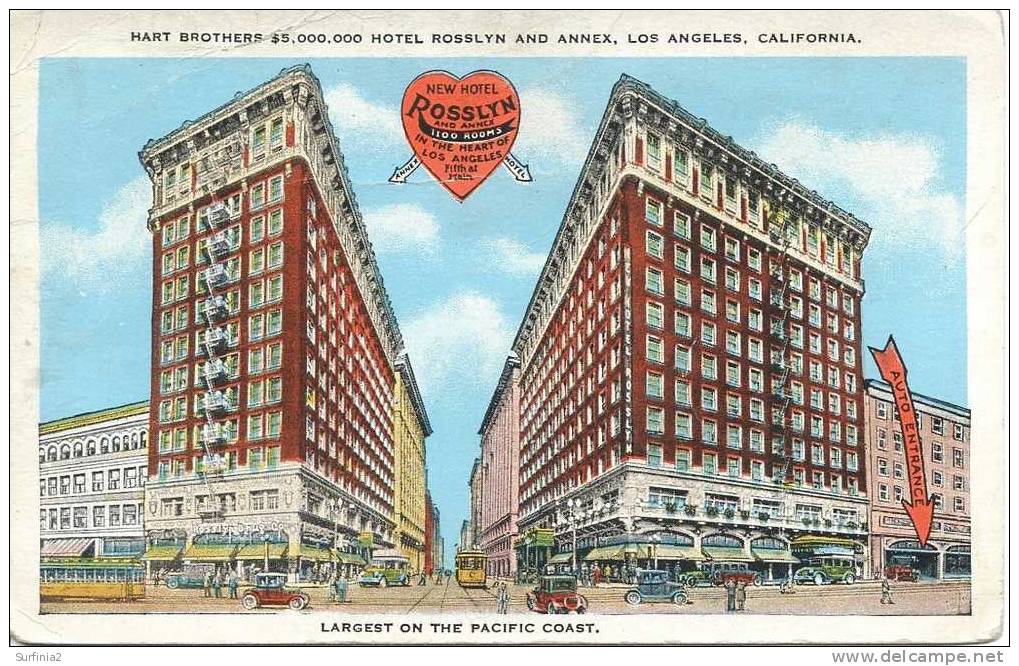 LOS ANGELES - HOTEL ROSSLYN AND ANNEX - Los Angeles