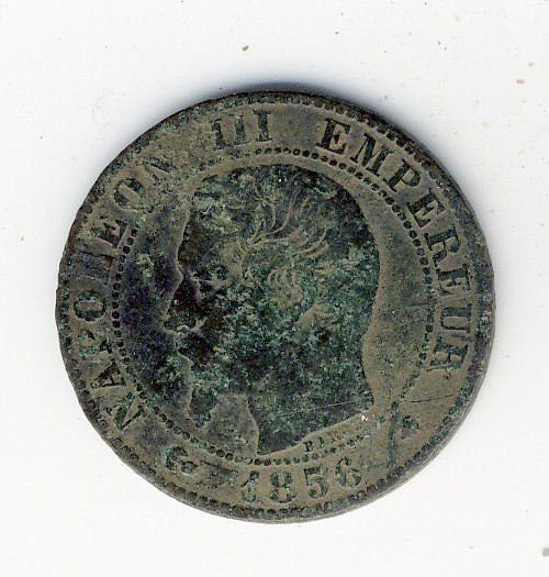 5  Centimes  Napoléon III  -  1856 BB - 5 Centimes