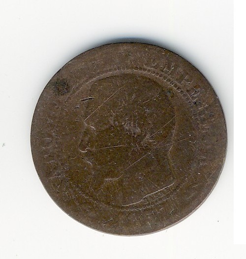 5  Centimes  Napoléon III  -  1857 A - 5 Centimes