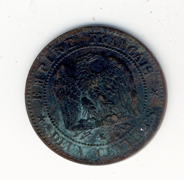 2  Centimes  Napoléon III  -  1862 K - 2 Centimes