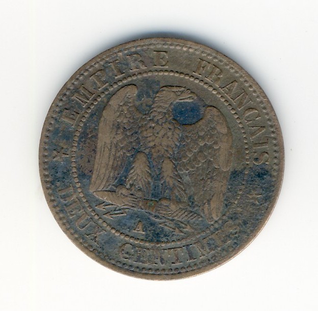 2  Centimes  Napoléon III  -  1856 A - 2 Centimes