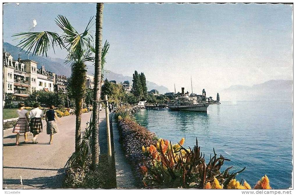 MONTREUX-  Les Quais Fleuris - Montreux