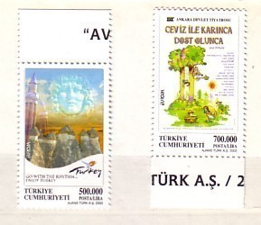 TURKEY  2003  EUROPE  2v.-MNH - 2003