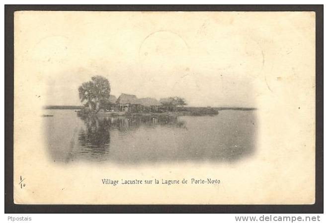 PORTO NOVO (Dahomey - Africa) - Village Lacustre Sur La Lagune De Porto Novo - Dahomey