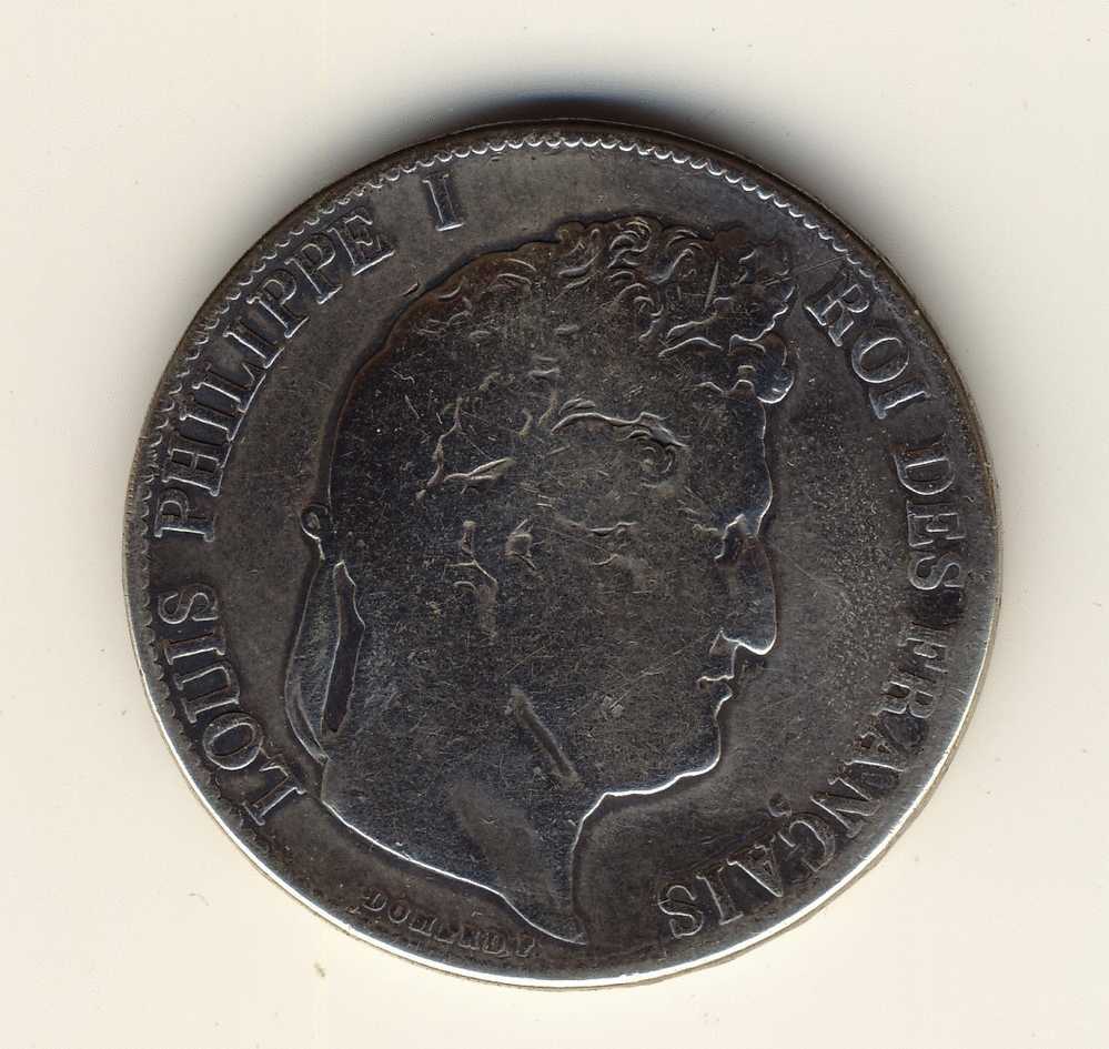 5  Francs  Louis Philippe I  -  1845 BB - 5 Francs