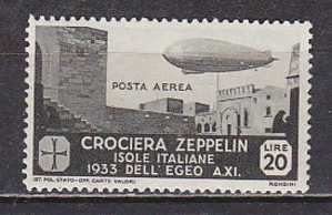 Z2727 - COLONIE ITALIANE EGEO EM. GENERALI AEREA SASSONE N°27 ** - Egeo