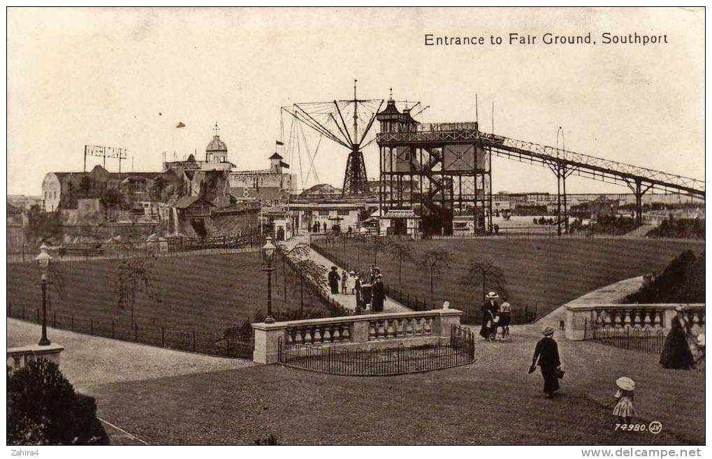 Entrance To Fair Ground  -  Southport - Southport