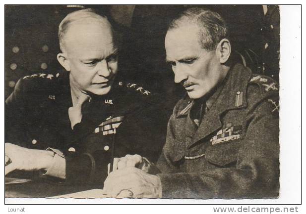 Le Maréchal Montgomery Et Le Général Eisenhower N°2 - Personnages