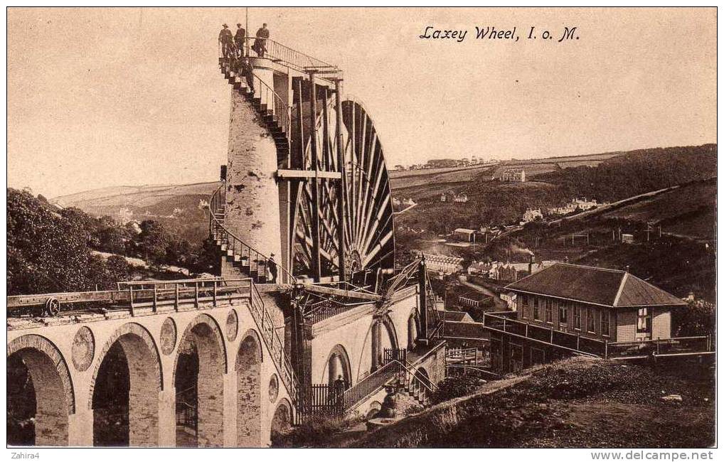 Laxey Wheel  -  I.O.M. - Ile De Man