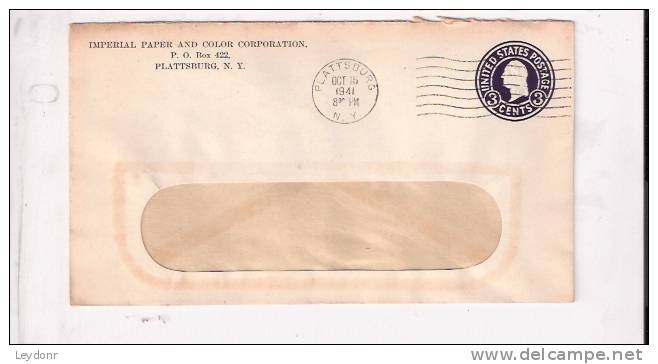 George Washington U93 - Imperial Paper And Color Corporation, Plattsburg, New York - 1941-60