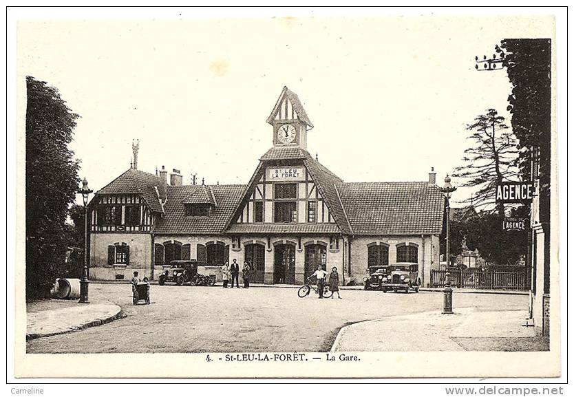 95 . SAINT LEU LA FORET . La Gare - Saint Leu La Foret