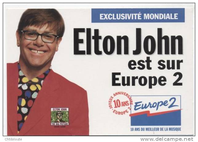 ELTON JOHN  L 7    CPM / CPSM 10X15 - Entertainers