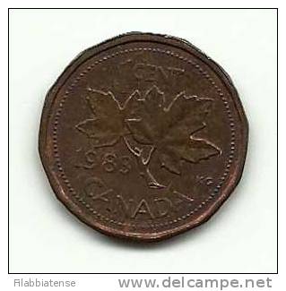 1983 - Canada 1 Cent, - Canada