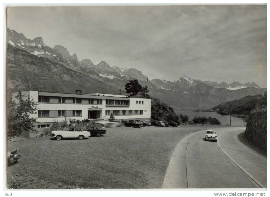 Murg Am Walensee- Hotel Rössli F.Kamm Duppenthaler - 1962 Voitures Anciennes + Scooter - Thal