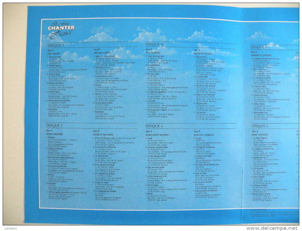 France Vinyles Collectors - Ils Font Chanter La France, Coffret 8 Vinyles état Parfait - - Verzameluitgaven