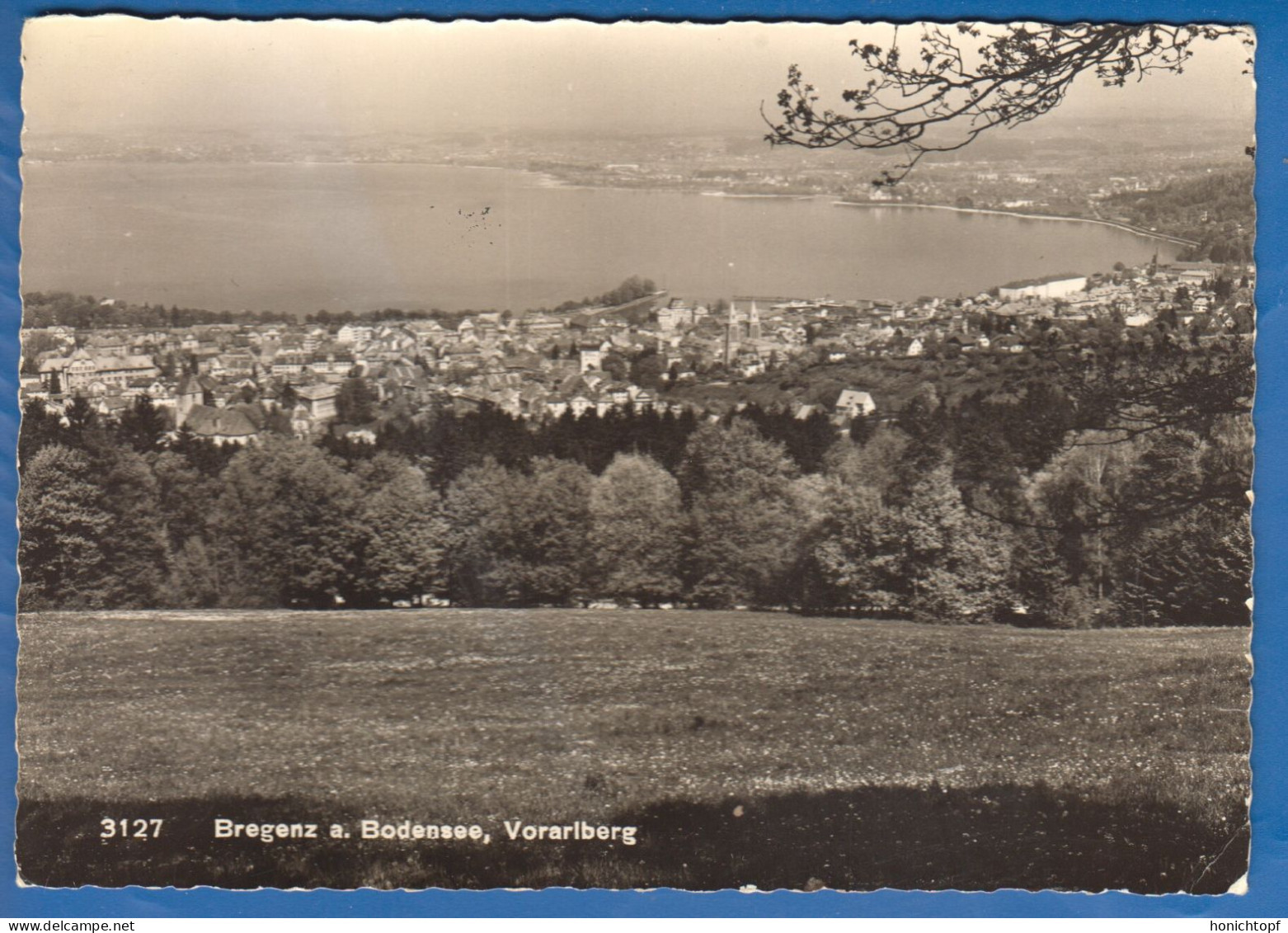 Österreich; Bregenz; Bodensee; Vorarlberg; Panorama; 1956 - Bregenz