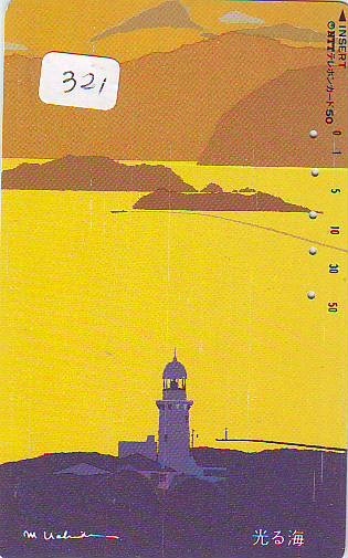 Télécarte Japon PHARE (321) Telefonkarte Japan LEUCHTTURM * VUURTOREN LIGHTHOUSE LEUCHTTURM FARO FAROL Phonecard - Lighthouses