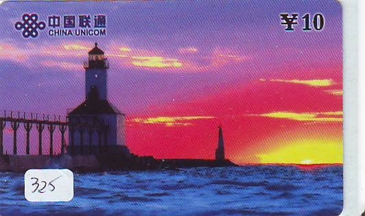 Télécarte CHINE PHARE (325) Telefonkarte LEUCHTTURM * VUURTOREN LIGHTHOUSE LEUCHTTURM FARO FAROL Phonecard - Lighthouses