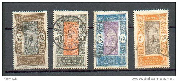 DAH 221 - YT 43-46-47-48-49-50-52-53 Obli - Used Stamps