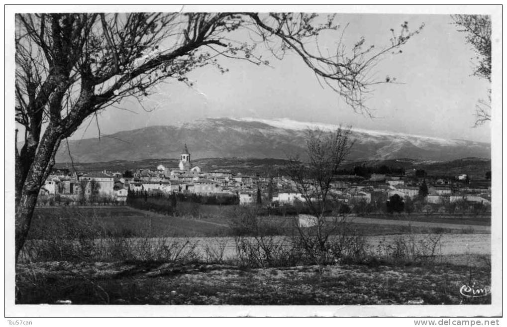 MAZAN - VAUCLUSE - PEU COURANTE CPSM DE 1956. - Mazan